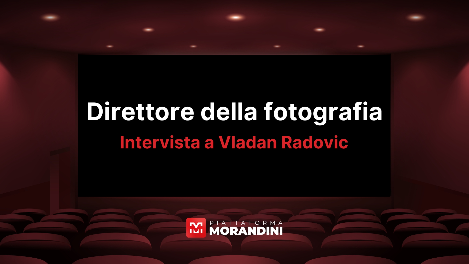 Copertina Direttore della fotografia